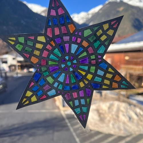 Fensterweihnachtsstern