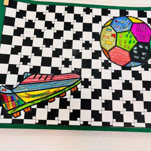 Fußball Schwarz-Weiß